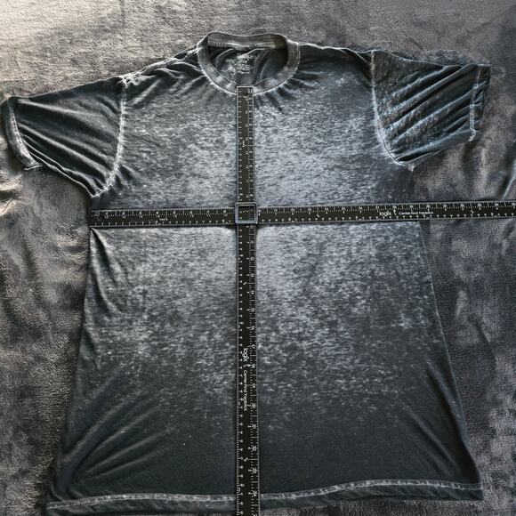 Southern Bliss Company Black & Gray Semi-Sheer Summer "Prove Them Wrong" Tee M - Picture 4 of 7